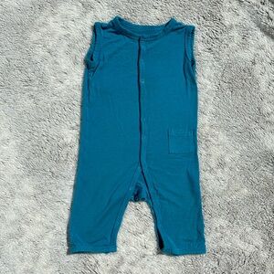 Kyte Baby Teal Sleeveless Romper